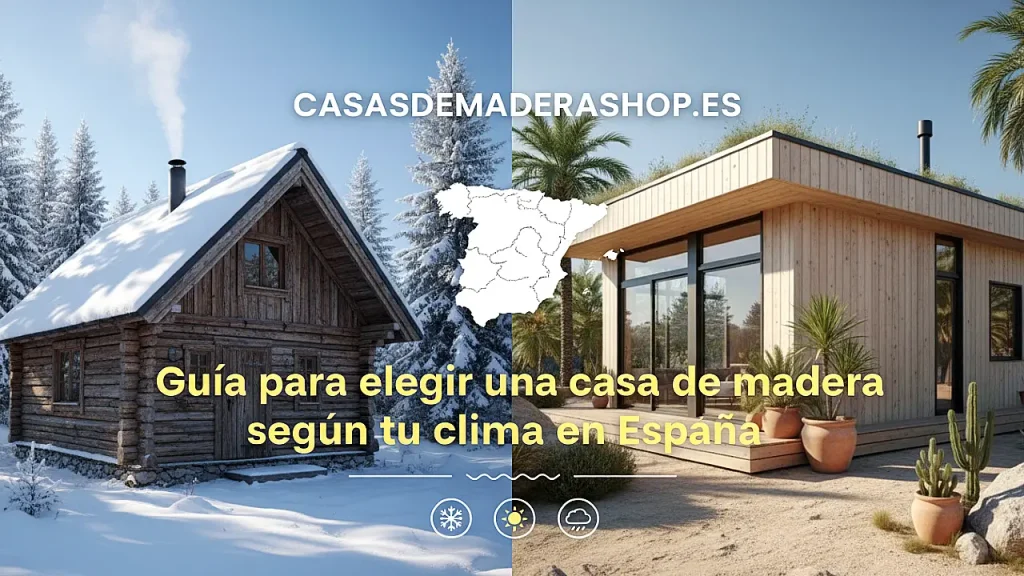 Guía para elegir una casa de madera según tu clima en España