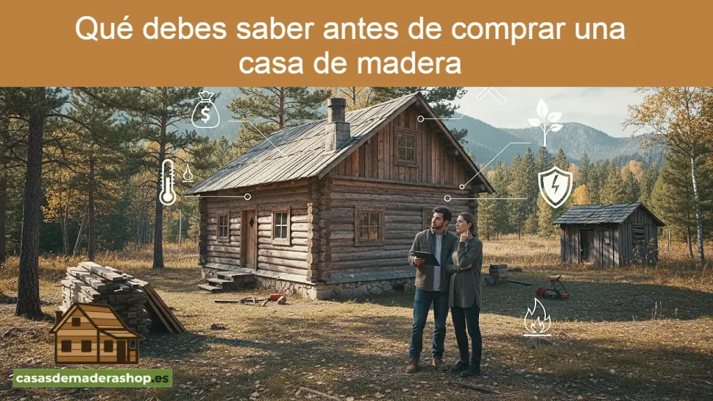 Qué debes saber antes de comprar una casa de madera
