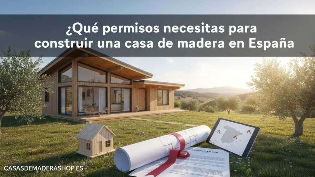 ¿Qué permisos necesitas para construir una casa de madera en España?