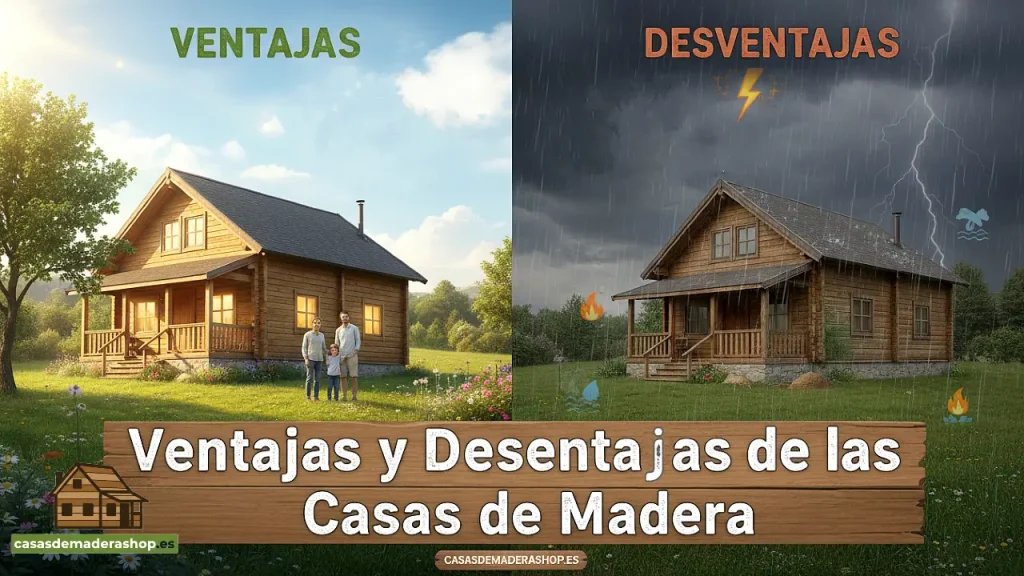 Ventajas y desventajas de las casas de madera