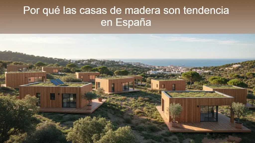 Por qué las casas de madera son tendencia en España